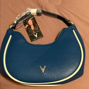 Vanessa Williams Blue Hobo Bag